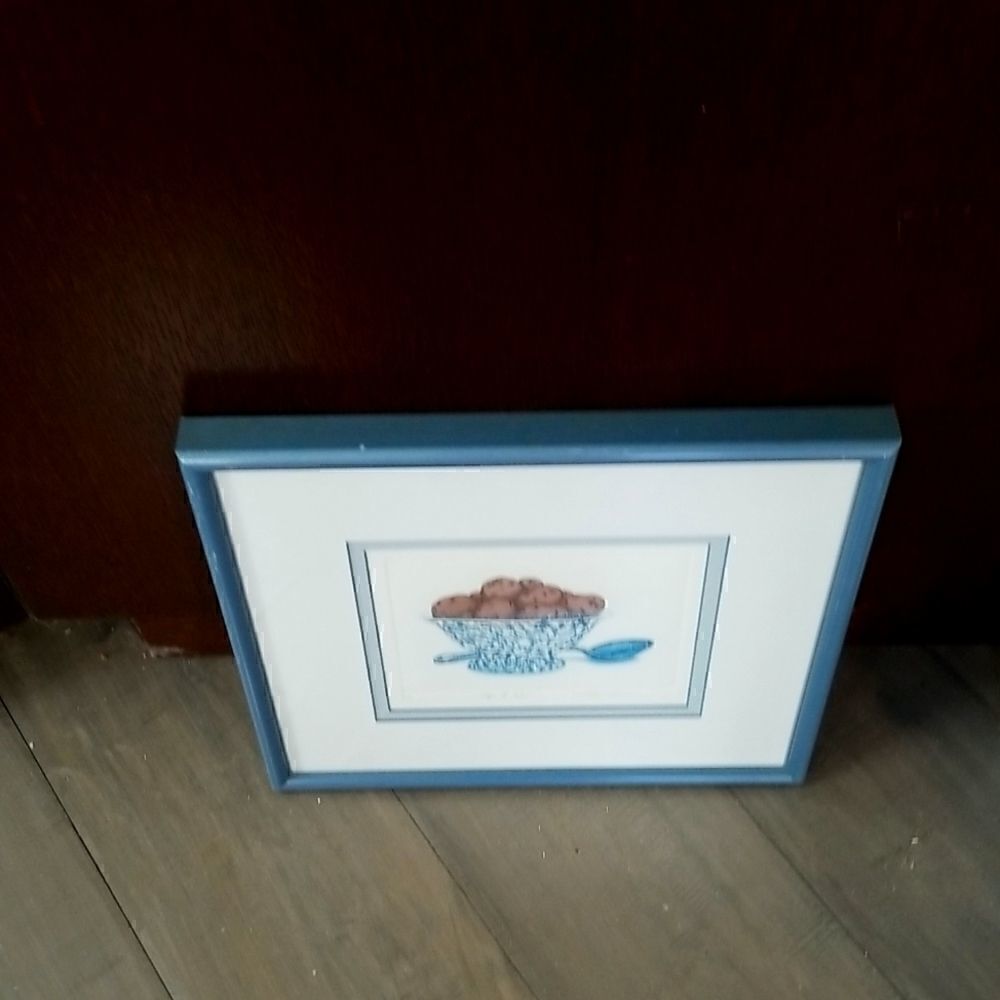 MARTHA HINSON FRAMED AND MATTED PRINT!!! NEW!!!